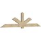 Ekena Millwork Kennewick Rough Sawn Timber Gable Bracket, Douglas Fir, 108"W x 27"H x 2"D x 6"F, 6/12 Pitch GBW108X27X0206KEN00RDF - alternate 2